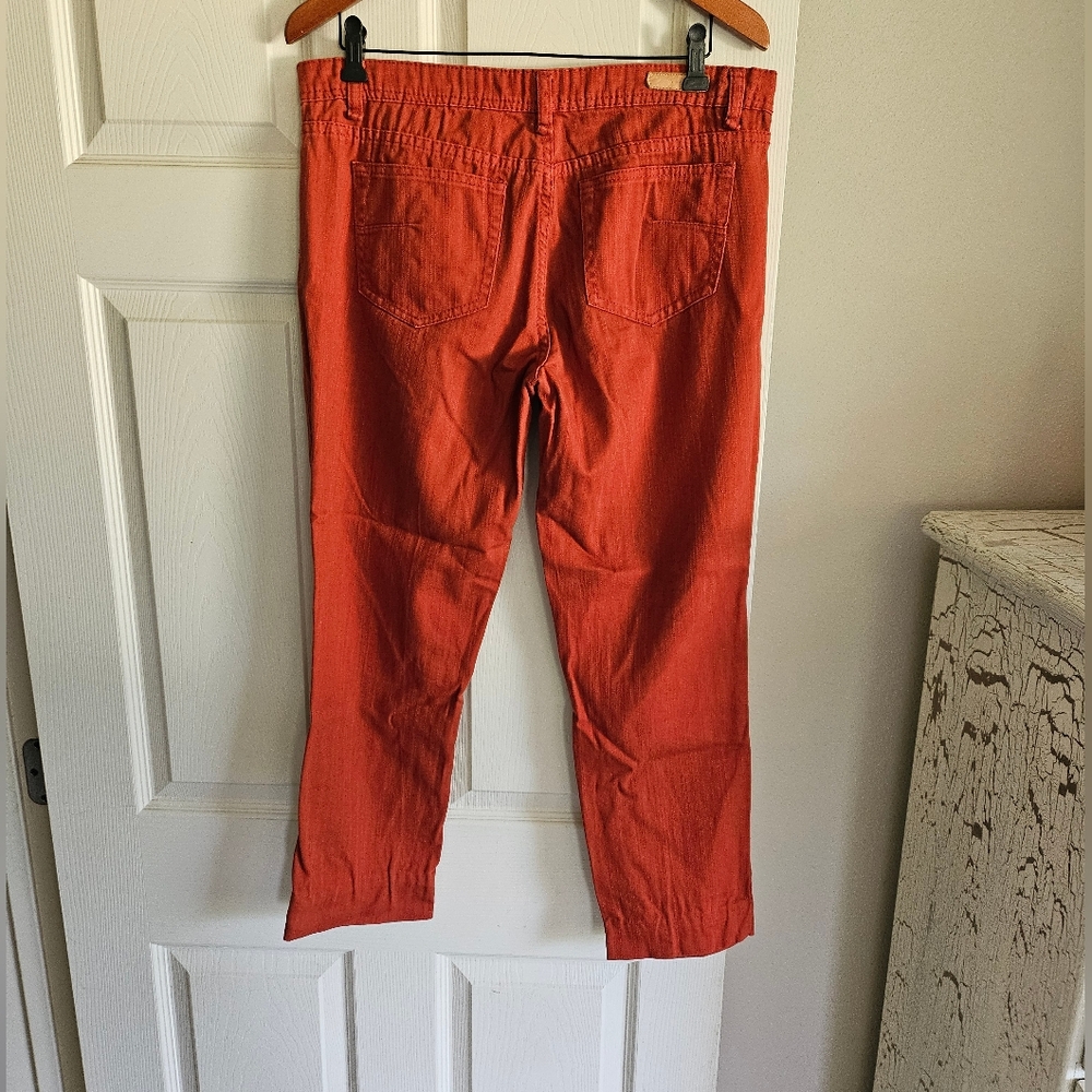 Sanctuary 30 Burnt Orange Capri - Picture 3 of 8